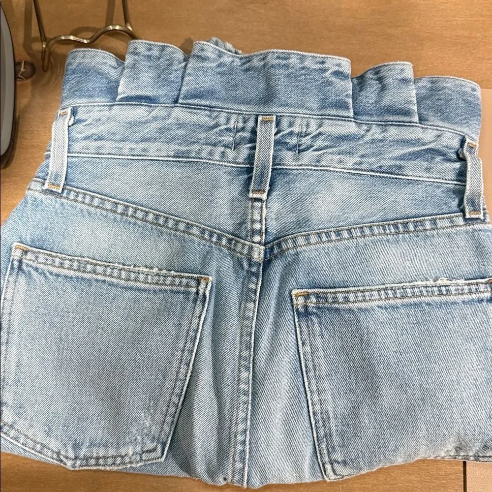 Agolde lettuce baseband reworked her fitted 90s jeans size 24 - Picture 13 of 13
